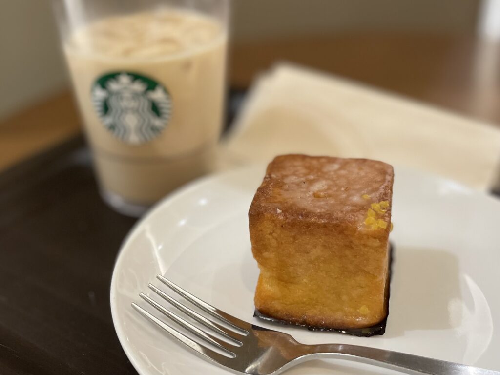 レモンキューブケーキ